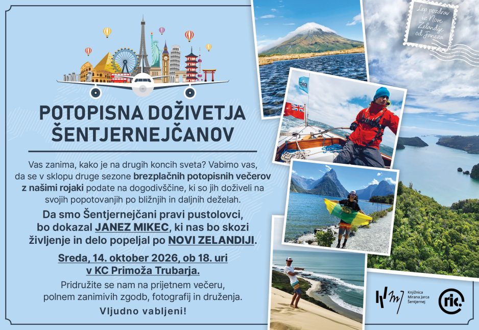 POTOPISNA PREDAVANJA ŠENTJERNEJČANOV