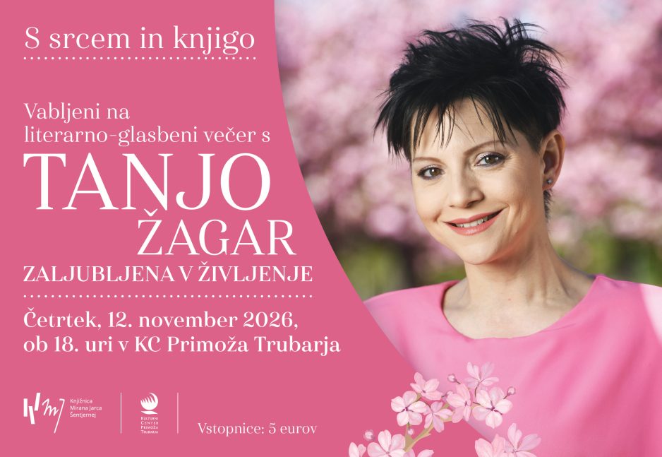 S srcem in knjigo: Tanja Žagar – Zaljubljena v življenje